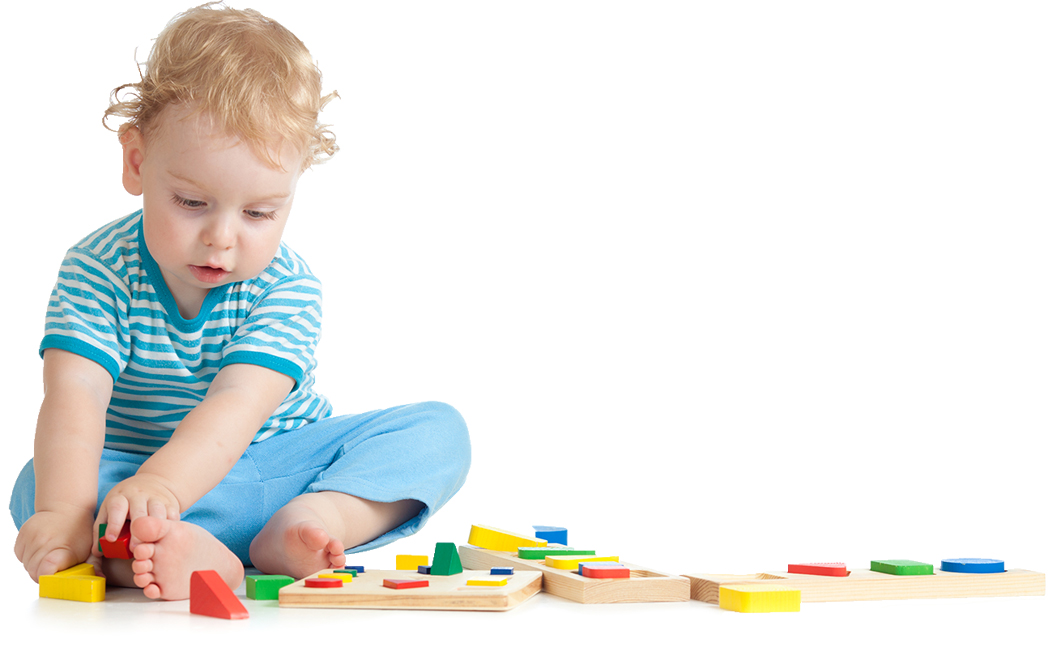 Boy with Blocks